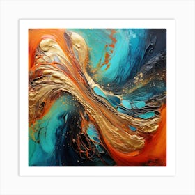 Abstract Painting 277 Art Print