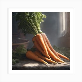 Carrots 32 Art Print