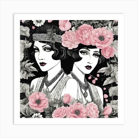 Gipsy Girls Art Print