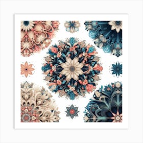 Floral patterns 10 Art Print