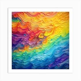 Abstract Painting 299 Art Print