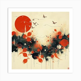 Asian Art 5 Art Print