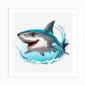 Shark Art Print