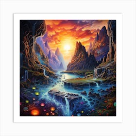 Dreamscape 3 Art Print