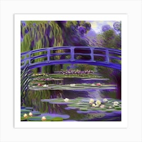 Walter and Lily Bridge Art Print