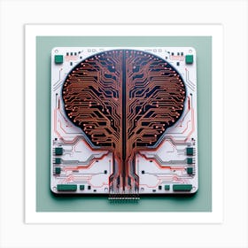 Circuit Board 3 Art Print