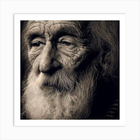 Old Man With Beard 5 Art Print