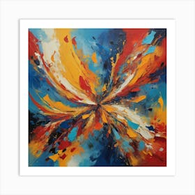 Abstract Painting 553 Art Print