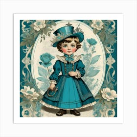 Victorian Girl 4 Art Print