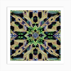 Psychedelic Abstract Art Print