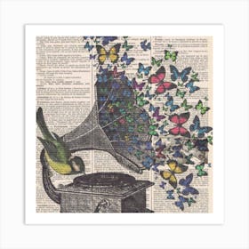 Gramophone Art Print