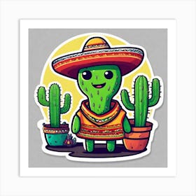 Cactus 28 Art Print