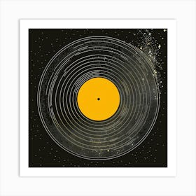 Vinyl Record 5 Art Print