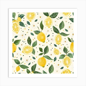 Lemons Art Print