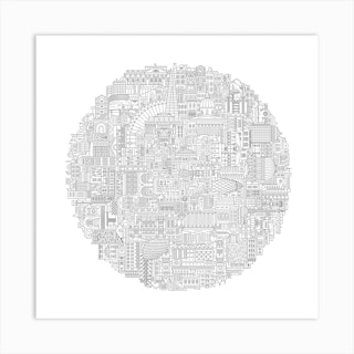 London Square Art Print