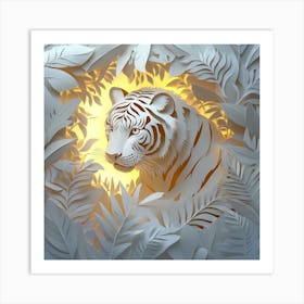 Tiger In The Forest Affiche