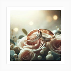 Wedding Rings Art Print