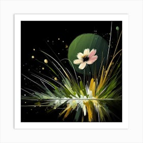 Single Flower (4) Art Print