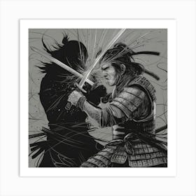 Samurai Art 118 Art Print