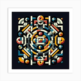 Geometric Pattern Art Print