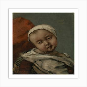 Baby In A Shawl Art Print