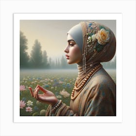 Muslim Woman 1 Art Print