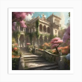 Fairytale Castle 17 Art Print