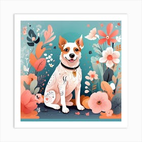 Australian Cattle Dog Art Print