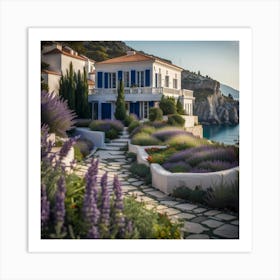 Grecian paradise Art Print