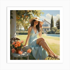 Summer Afternoon By Sabina Fenn Art Print 2 Art Print