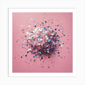 Confetti Art Print