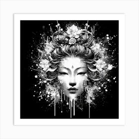 Asian Woman Art Print