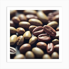 Coffee Beans 336 Art Print