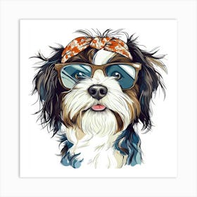 Shih Tzu 25 Art Print