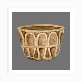 Cuneiform Vase Art Print