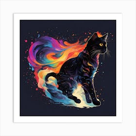 Cat Canvas Print Art Print