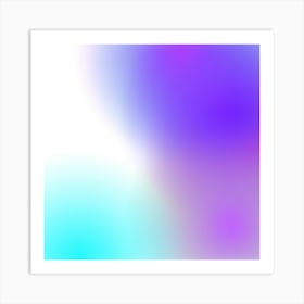 Abstract Purple And Blue Background Art Print