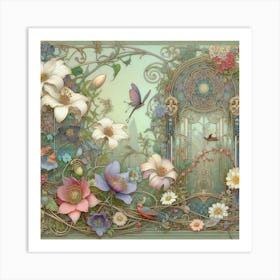 Fairy Garden 10 Art Print