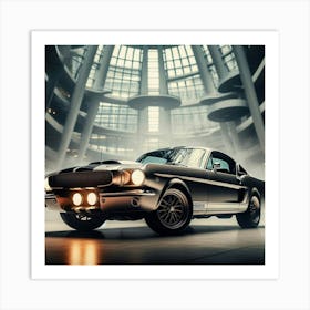 Ford Mustang GT Vintage Car  Art Print