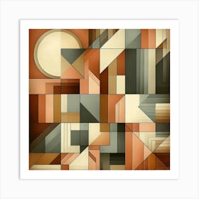 Abstract Painting 208 Art Print