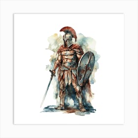 Spartan Warrior 5 Art Print