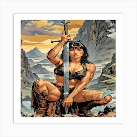 Conan The Barbarian-Drucke 09.12.2024--385e-495 Art Print