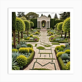 California Garden Art Print