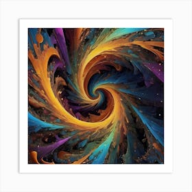 Abstract Painting 8 Art Print