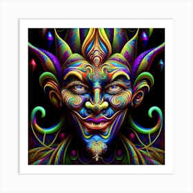 DMT Jester Art Print