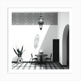 Room In Morocco 1 Art Print