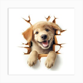 Golden Retriever 2 Art Print