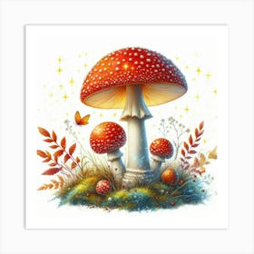 Fly agaric 1 Art Print