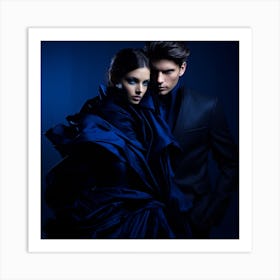 Fashion Couple — Stock Photo Art Print