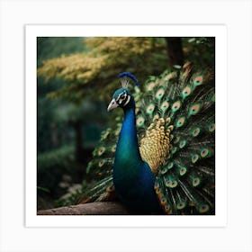 Peacock 2 Art Print